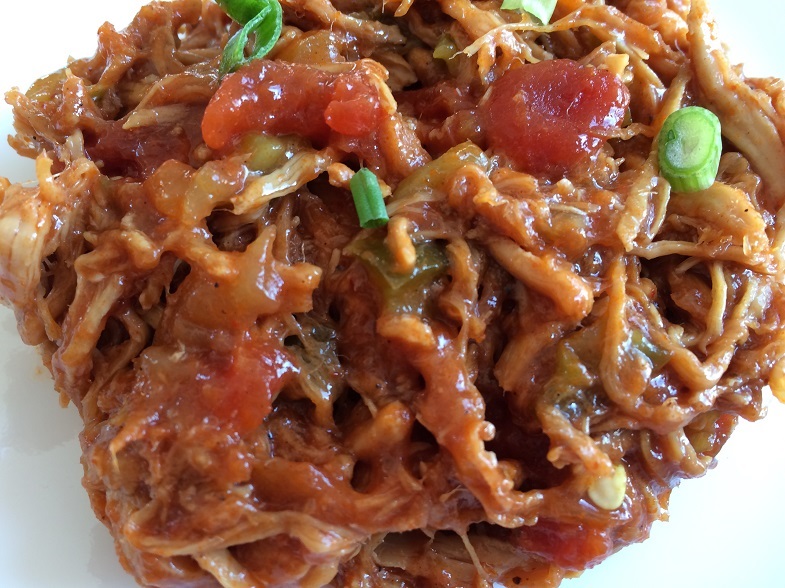 close up of pulled pork